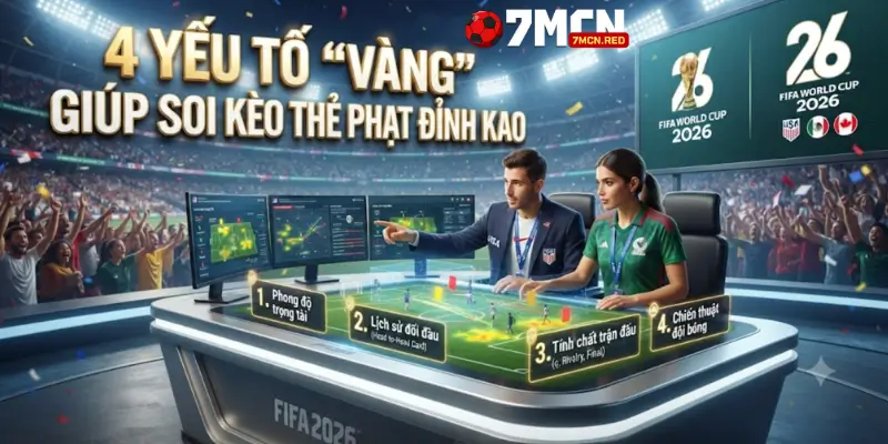 4 Yếu Tố "Vàng" Giúp Soi Kèo Thẻ Phạt Đỉnh Cao