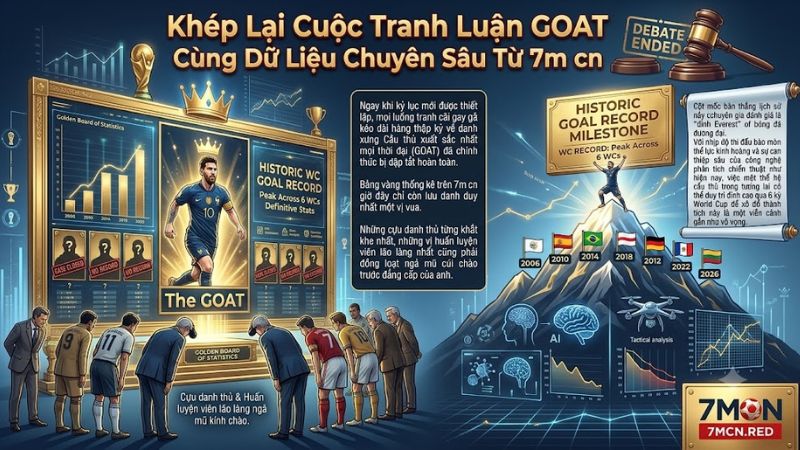 Bức tượng đài vĩnh cửu của Lionel Messi trong lịch sử bóng đá thế giới được 7m cn ghi nhận