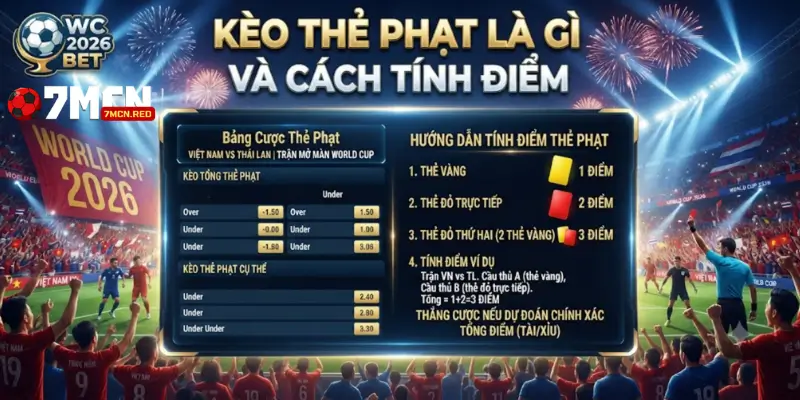 Kèo Thẻ Phạt Là Gì Và Cách Tính Điểm