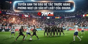 Tuyển Anh thi đấu bế tắc trước hàng phòng ngự lùi sâu kỷ luật của Ghana